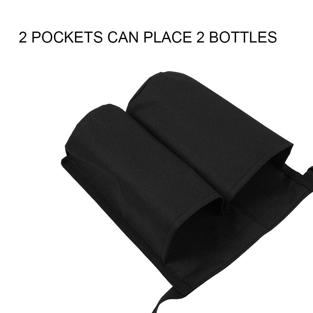 Qkiss plastic buckle holster with secure closure for a comfortable fit.