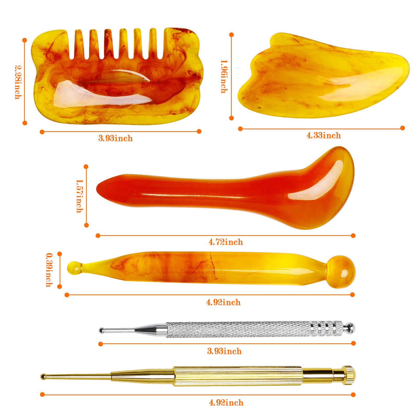 Qoyapow ear probe pen in stainless steel for precise point locating