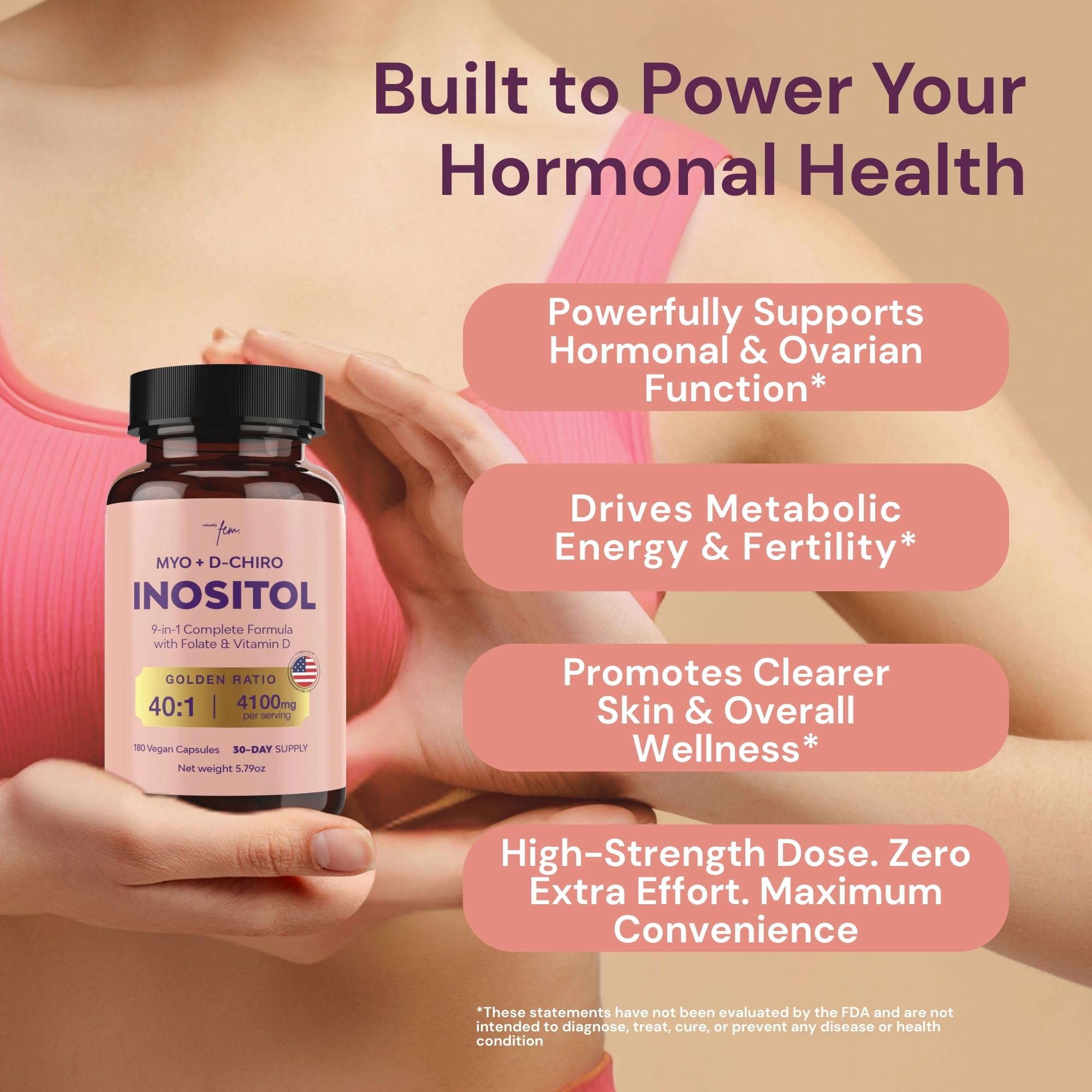 QSTA capsules-closeup for easy daily intake and balance.