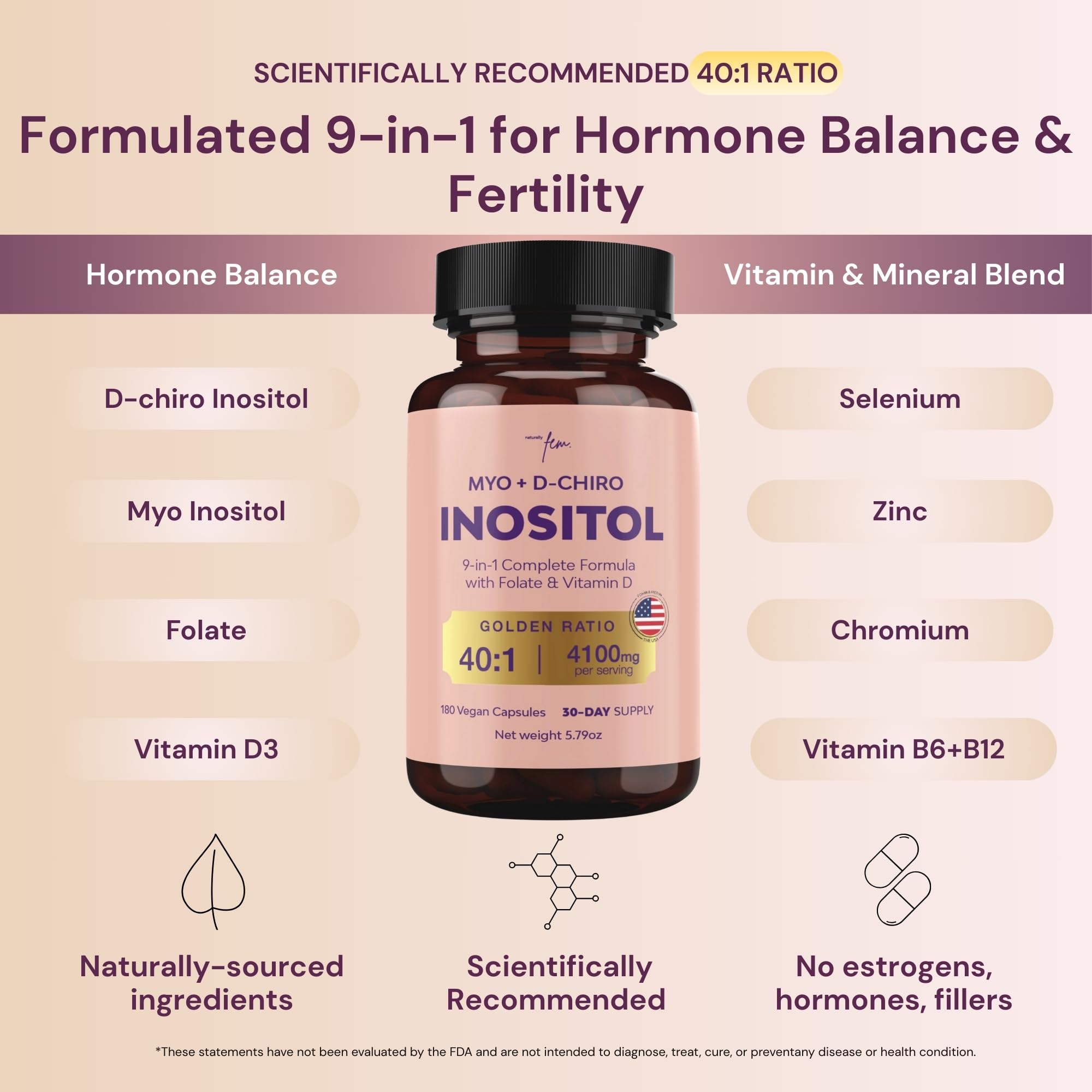 QSTA label shows 9-in-1 formula supporting energy and wellness.