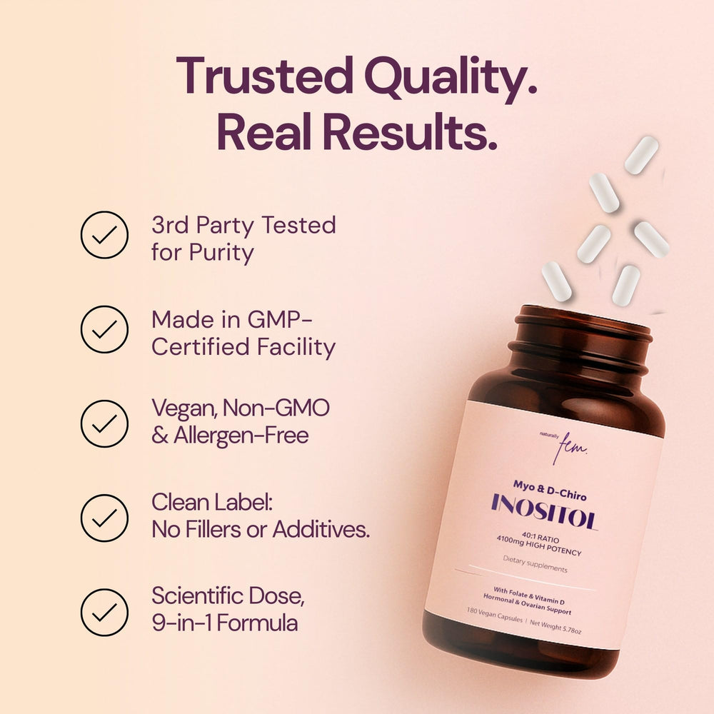 QSTA Premium Inositol Bundle display box signals premium packaging.