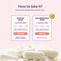 QSTA Inositol Bundle label detail highlights 40:1 ratio and 4100 mg.