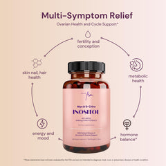 QSTA Premium Inositol packaging box featuring the 9-in-1 formula