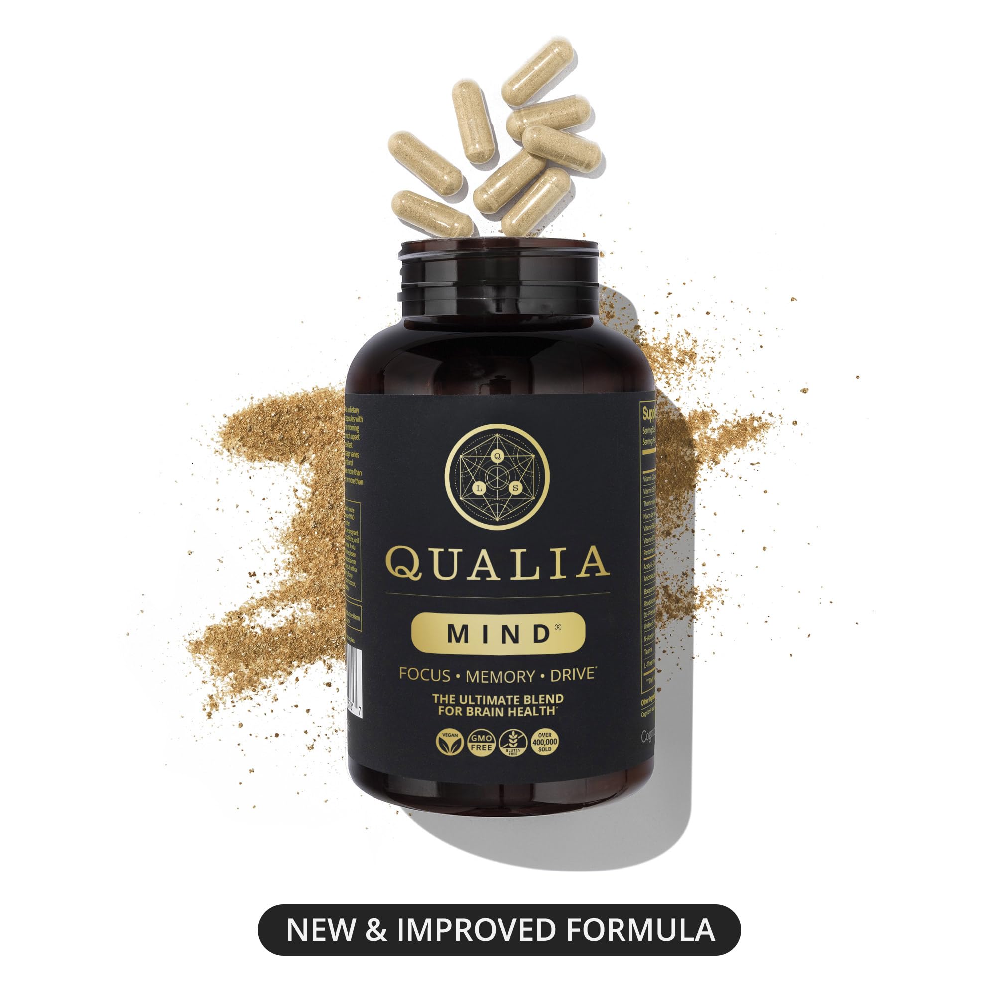 Qualia Mind Rhodiola rosea root for stress resilience