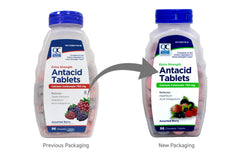 Quality Choice 96-chewables pack for long-lasting digestive comfort.