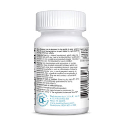 Quality Choice iron tablets close-up highlighting smooth texture for comfortable daily intake