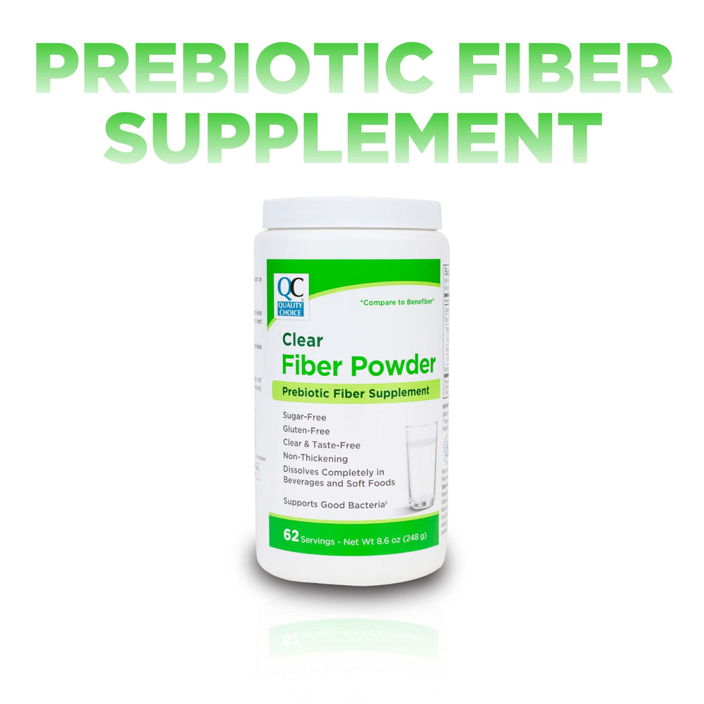 Quality Choice non-thickening formula shown blending smoothly.