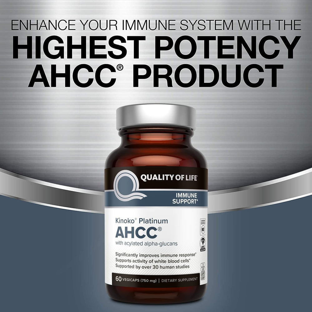 Quality of Life AHCC Kinoko Platinum USA manufacturing facility view.