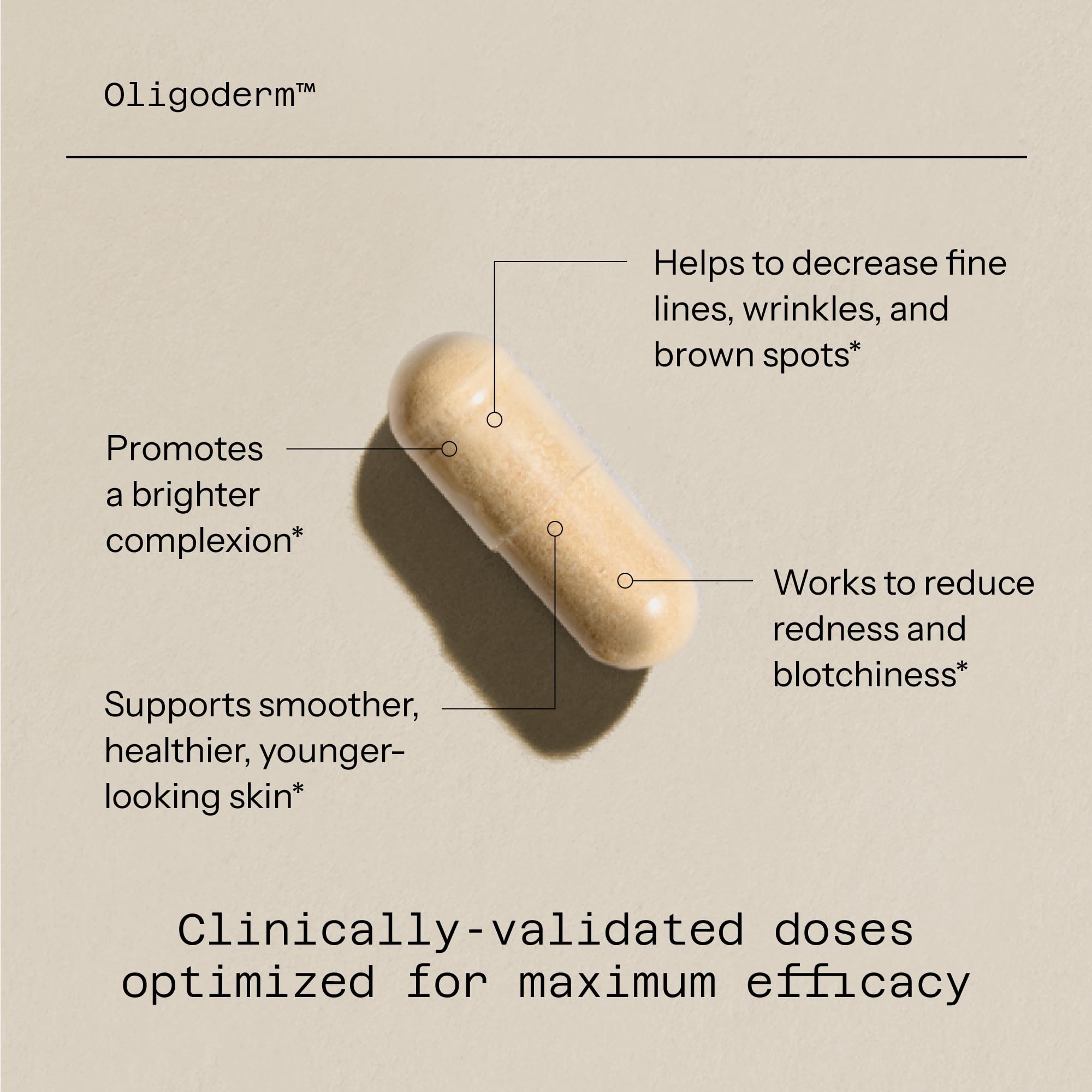 Quality of Life Oligoderm packaging box displays USA manufacturing quality