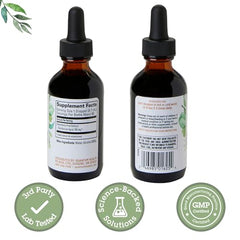 Quantum Health elderberry liquid dropper showcased for fast-absorption use.
