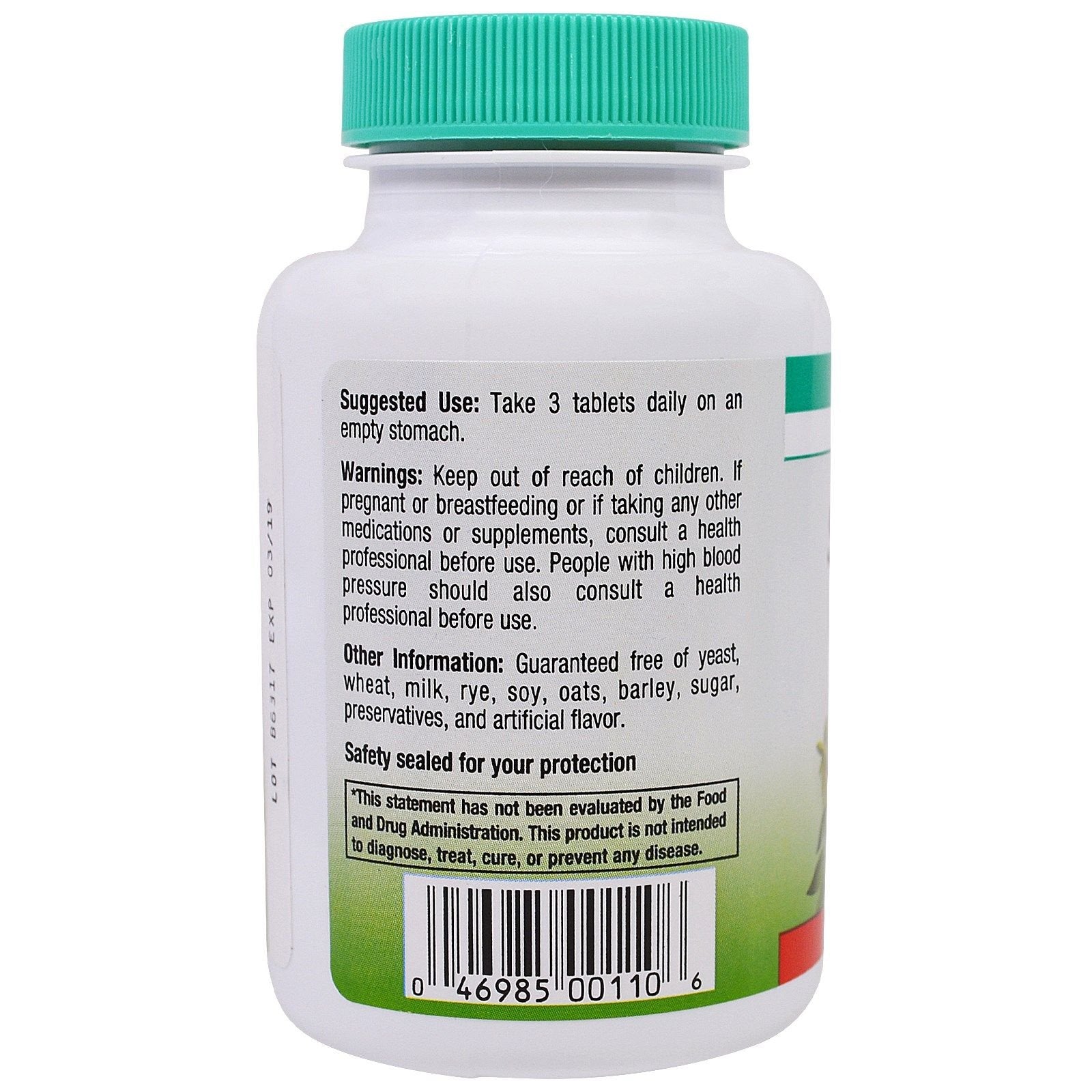 Quantum Health Super Lysine + tabs closeup highlighting easy daily use.