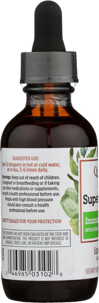 Quantum Lysine liquid bottle label with product branding and dosage info
