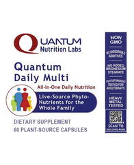 Morning routine scene with Quantum Nutrition Daily Multivitamin for an easy daily habit.