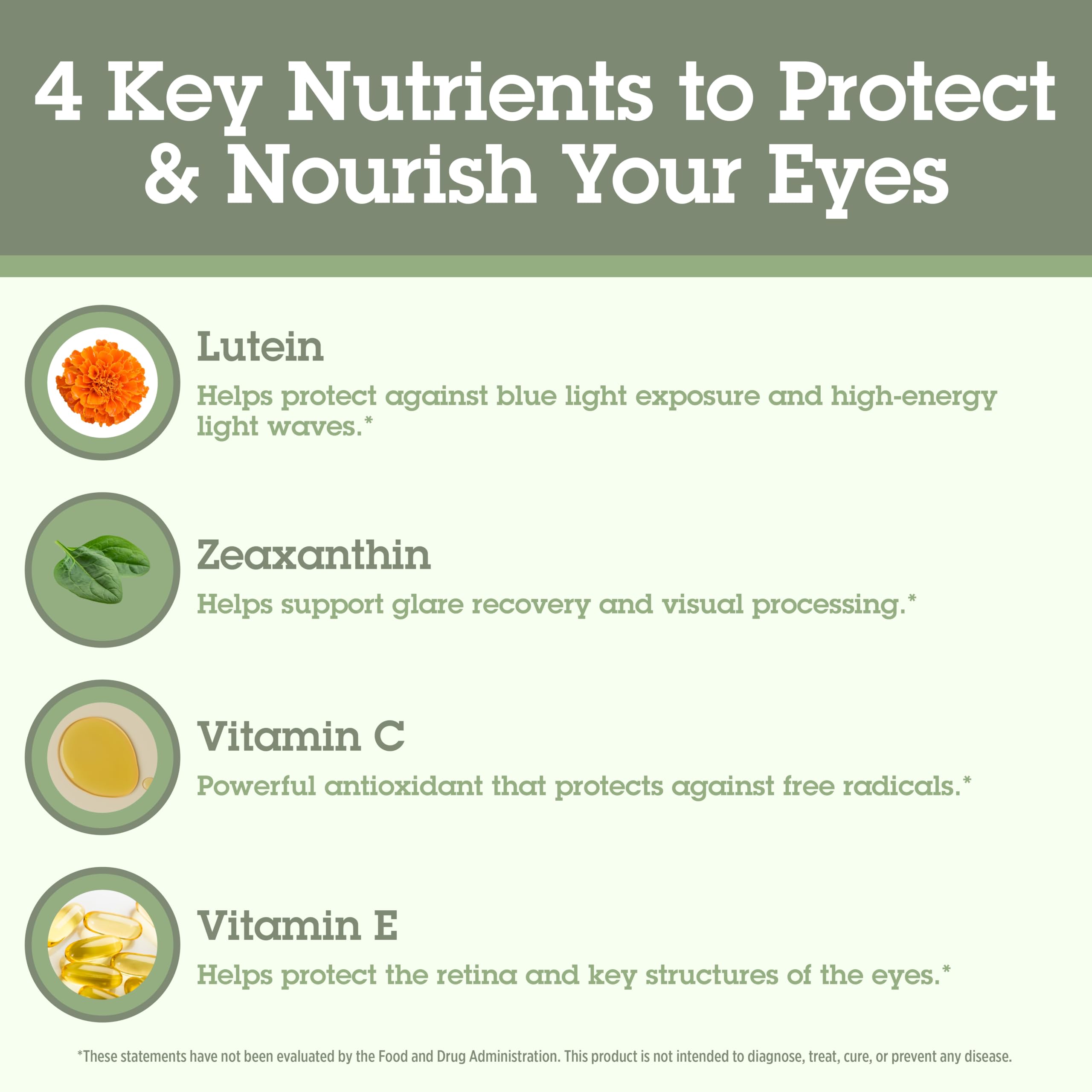 Quantum See Lutein+ 5 to 1 ratio highlighted on label