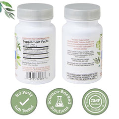 Quantum See Lutein+ capsules close-up showing softgels