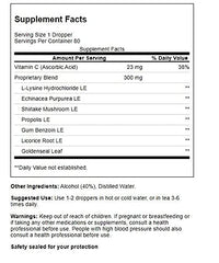 Quantum Super Lysine+ Liquid Extract dosing dropper for precise servings on the go