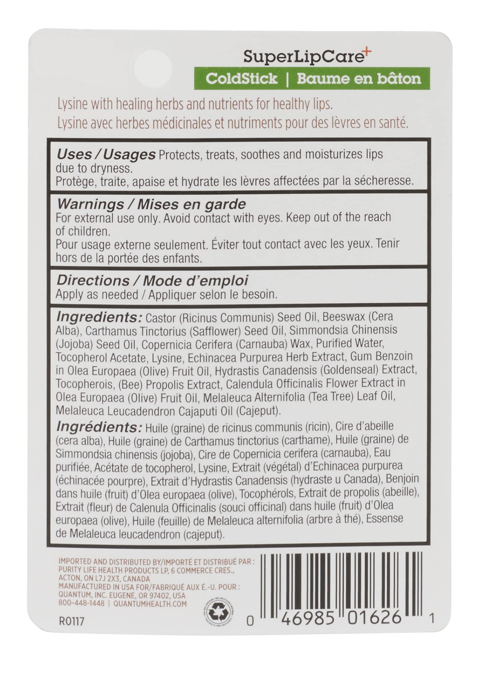 Quantum Super Lysine Plus tablets bottle for daily outbreak prevention