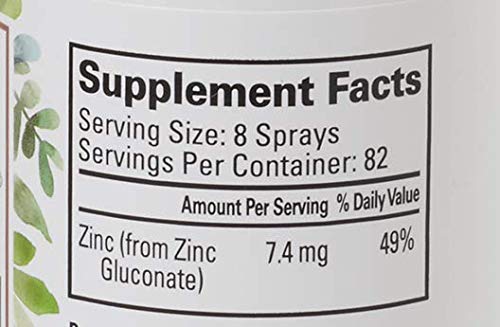 Quantum TheraZinc travel-friendly 4oz bottle for on-the-go relief.