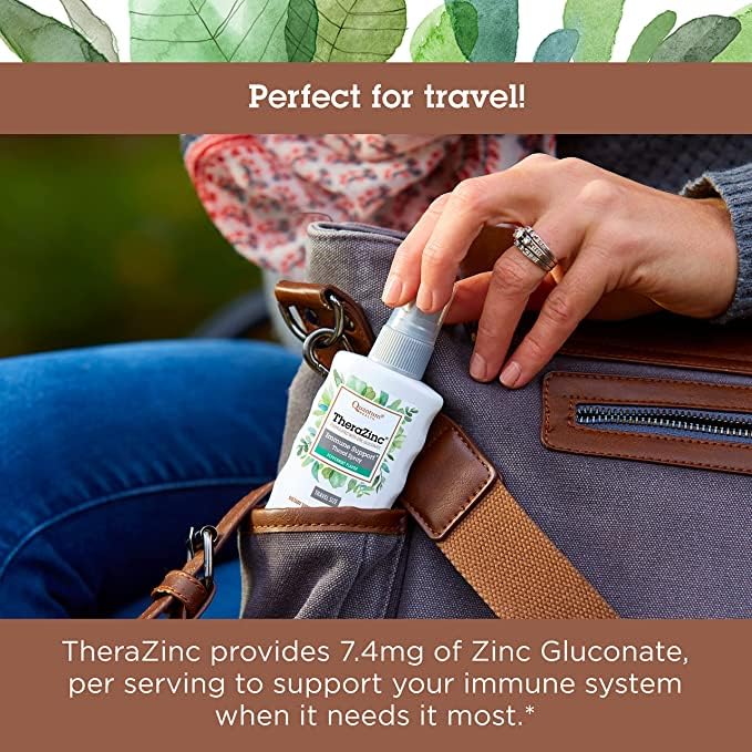 Quantum TheraZinc sugar-free stevia flavor with natural peppermint.