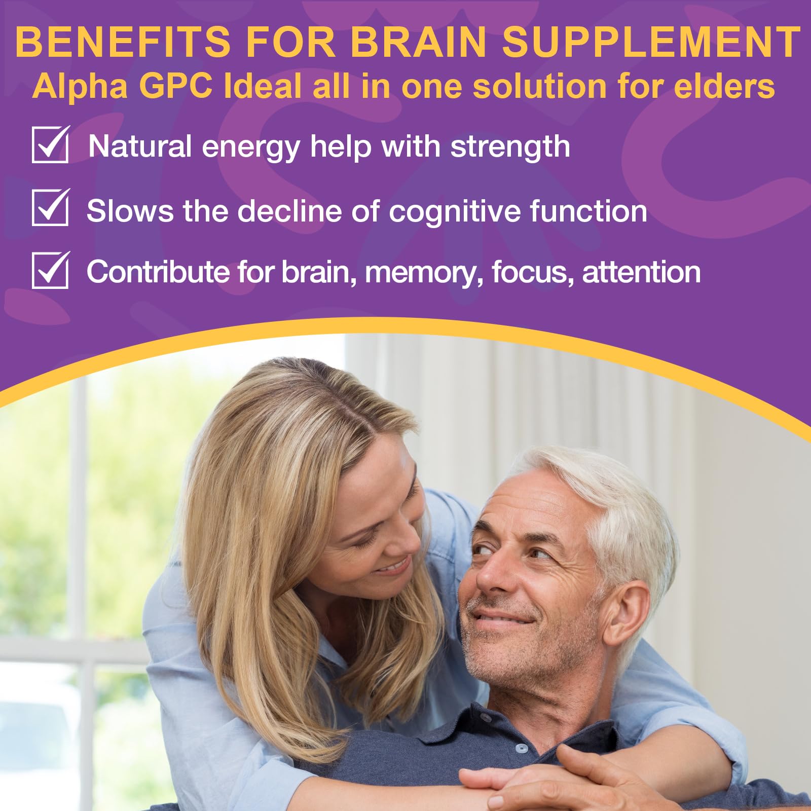 Qucbvn PS600mg gummies label listing key nutrients for memory and focus