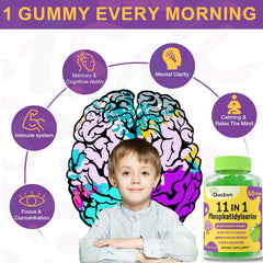 Qucbvn PS600mg gummies packaging showing vegan and allergen-free ingredients