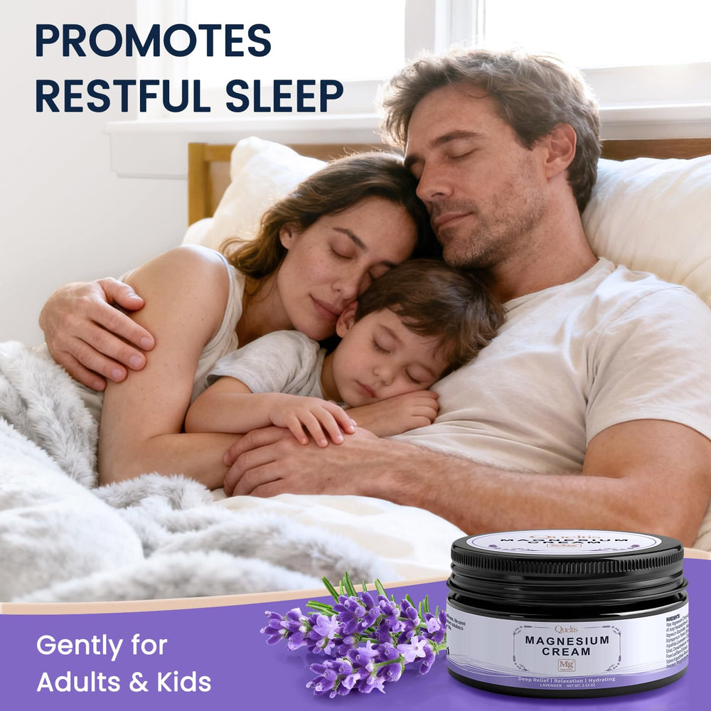 Kid-friendly QUELTIS Magnesium Cream gentle for the whole family