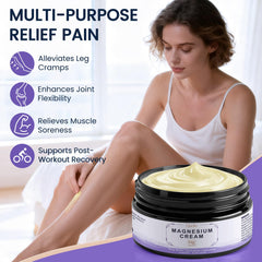 QUELTIS Magnesium Cream with lavender for soothing bedtime routine