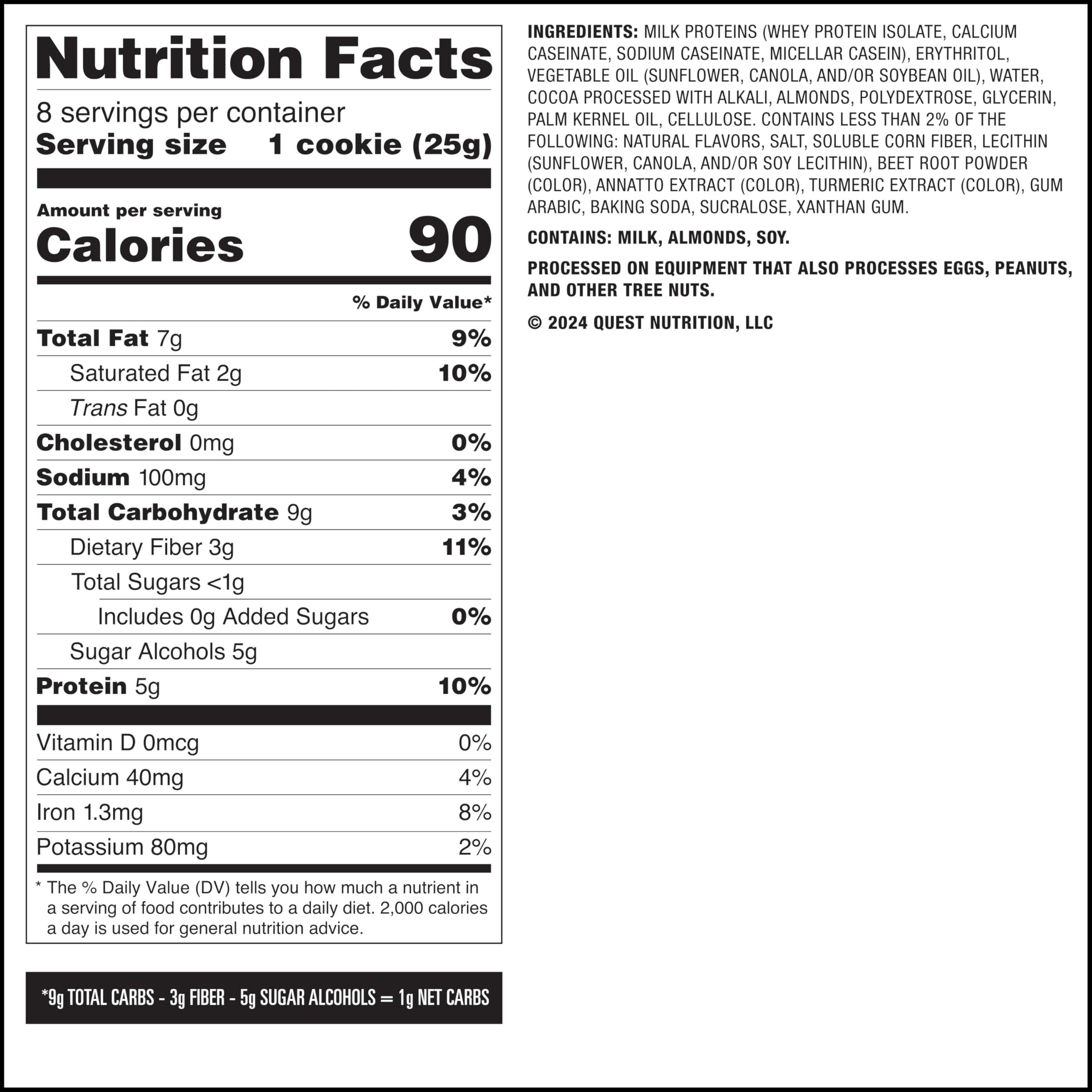 Quest Frosted Chocolate Cake cookie gluten-free treat anywhere