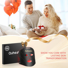Quhealro mask features 850nm near-infrared LEDs for soothing skin tones