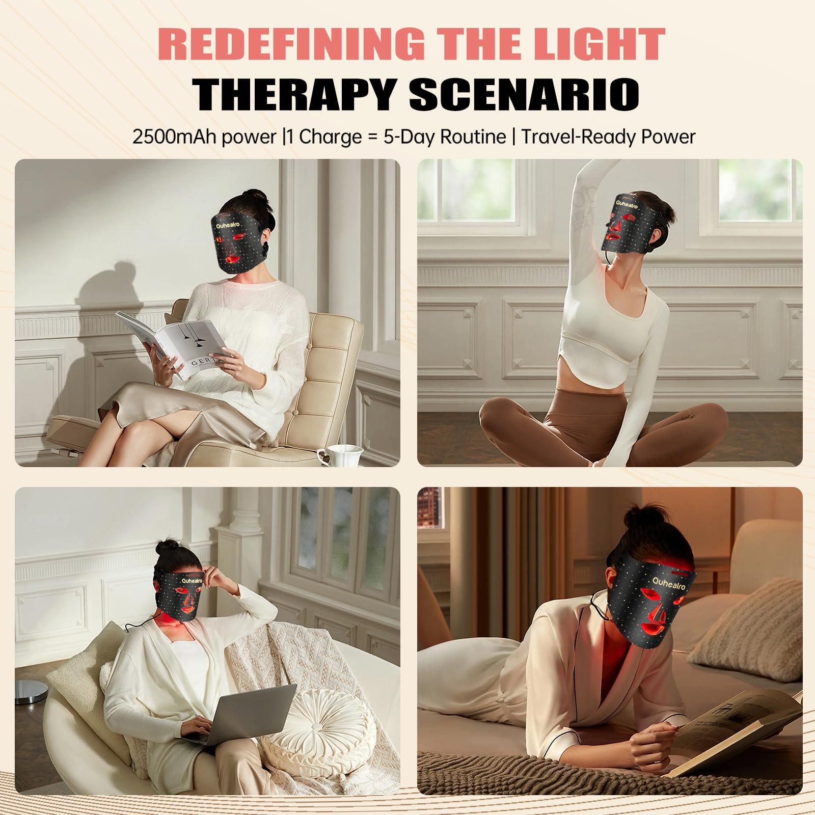 Quhealro gift-pack ready skincare device for skincare enthusiasts