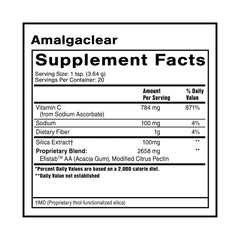 Quicksilver AmalgaClear dosing scoop ensuring precise daily use.