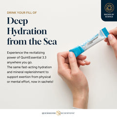 Quicksilver Quintessential 3.3 delivers minerals for sustained energy