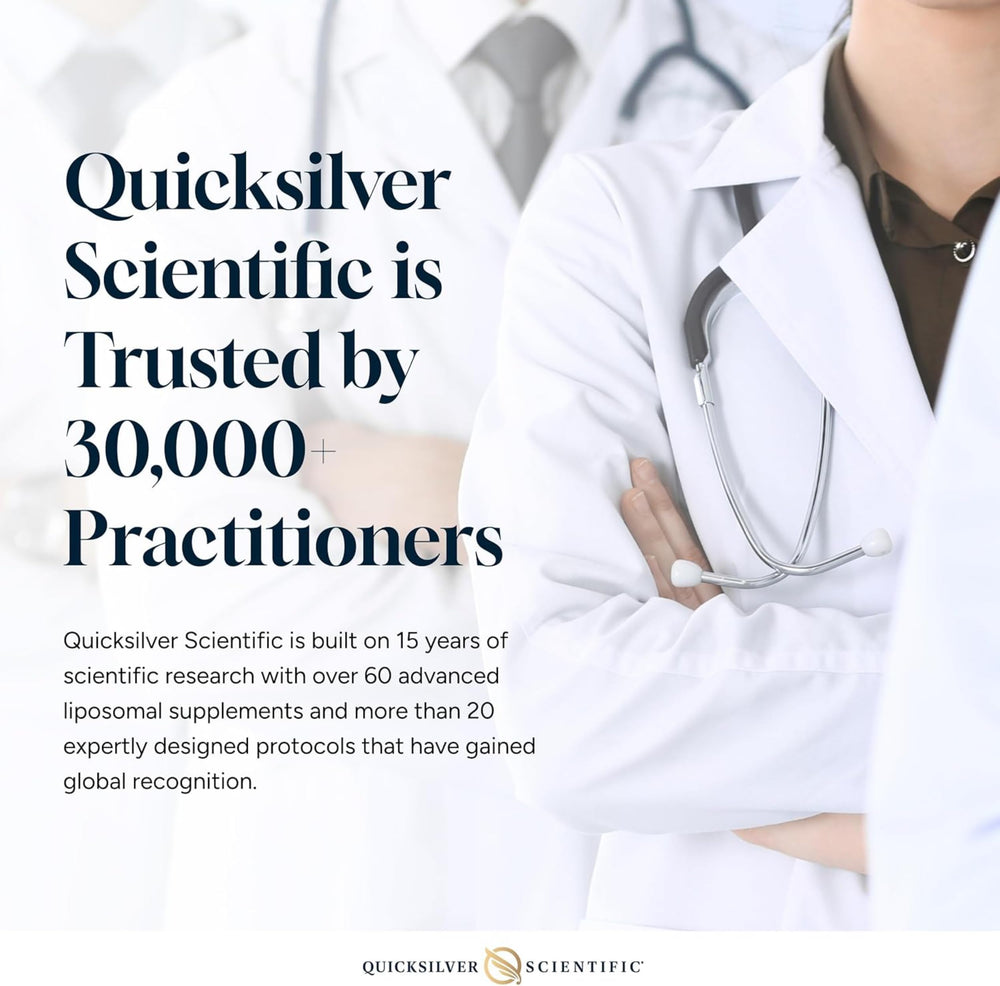 Quicksilver Scientific micro-filtration label signaling purity and safety