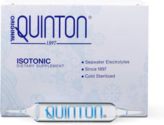 Quicksilver Scientific Quinton ampoules packaging for daily hydration