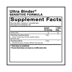 Quicksilver Scientific Ultra Binder Sensitive Formula tub contents ready for on-the-go cleansing routines