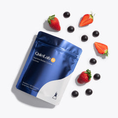 QuietLab N1 gummies pumpkin seed visual illustrating bladder comfort support.