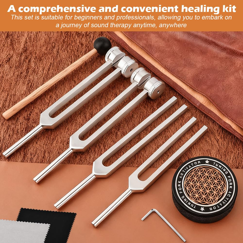 Quivorant 136.1Hz tuning fork ideal for meditation and energy flow