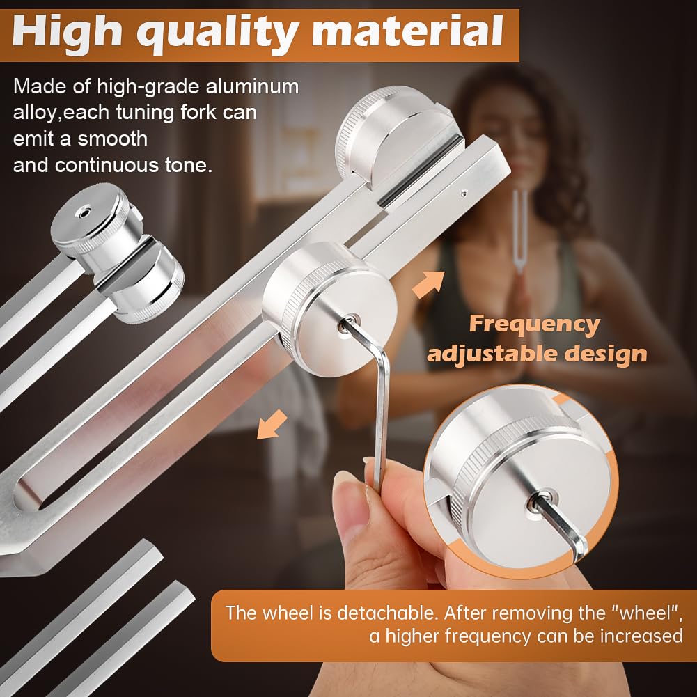 Quivorant 256Hz tuning fork with smooth resonance during practice