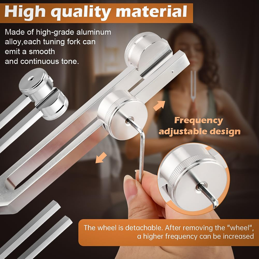 Quivorant 256Hz tuning fork with smooth resonance during practice