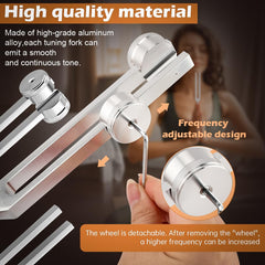 Quivorant 256Hz tuning fork with smooth resonance during practice
