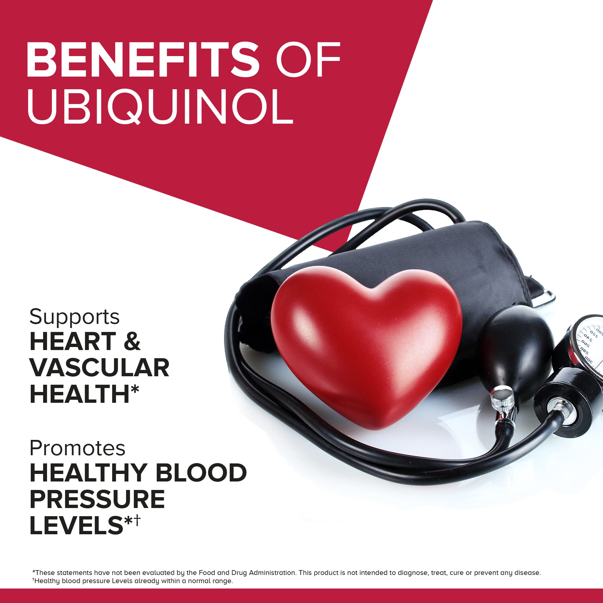Qunol CoQ10 label detail highlights water- and fat-soluble formula.