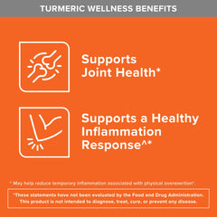 Qunol Turmeric capsules in pack for easy daily use.