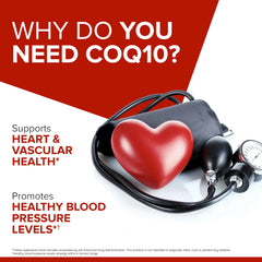 Qunol Ultra CoQ10 absorption diagram emphasizes higher uptake.