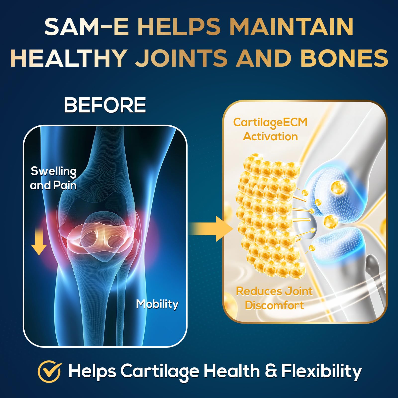 Quorinthiumax SAM-e capsules closeup highlights vegan shells and purity.
