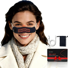 QUSD nose warmer with red light therapy for gentle nasal comfort