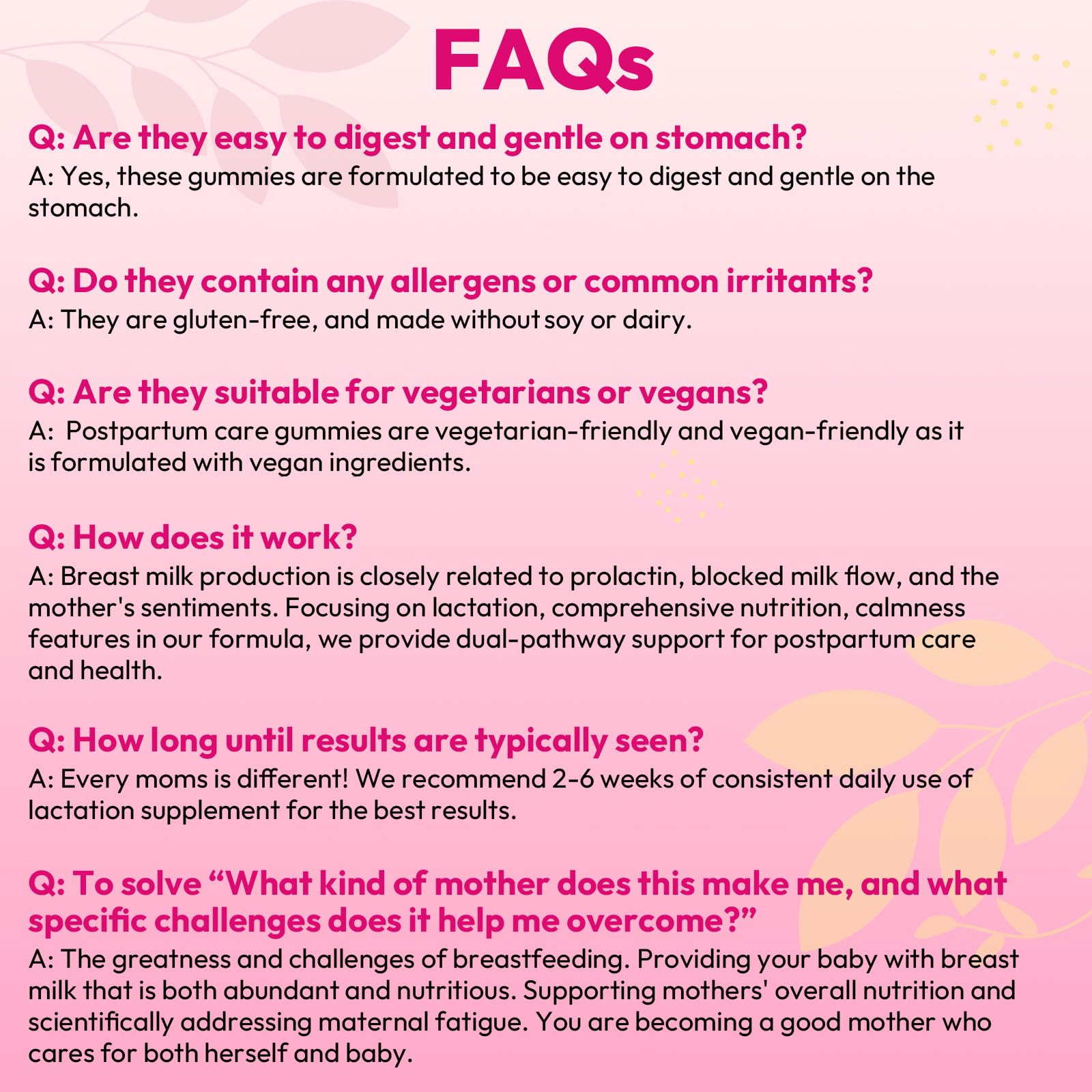 Quzair vegan sugar-free lactation supplement emphasizes convenient daily use