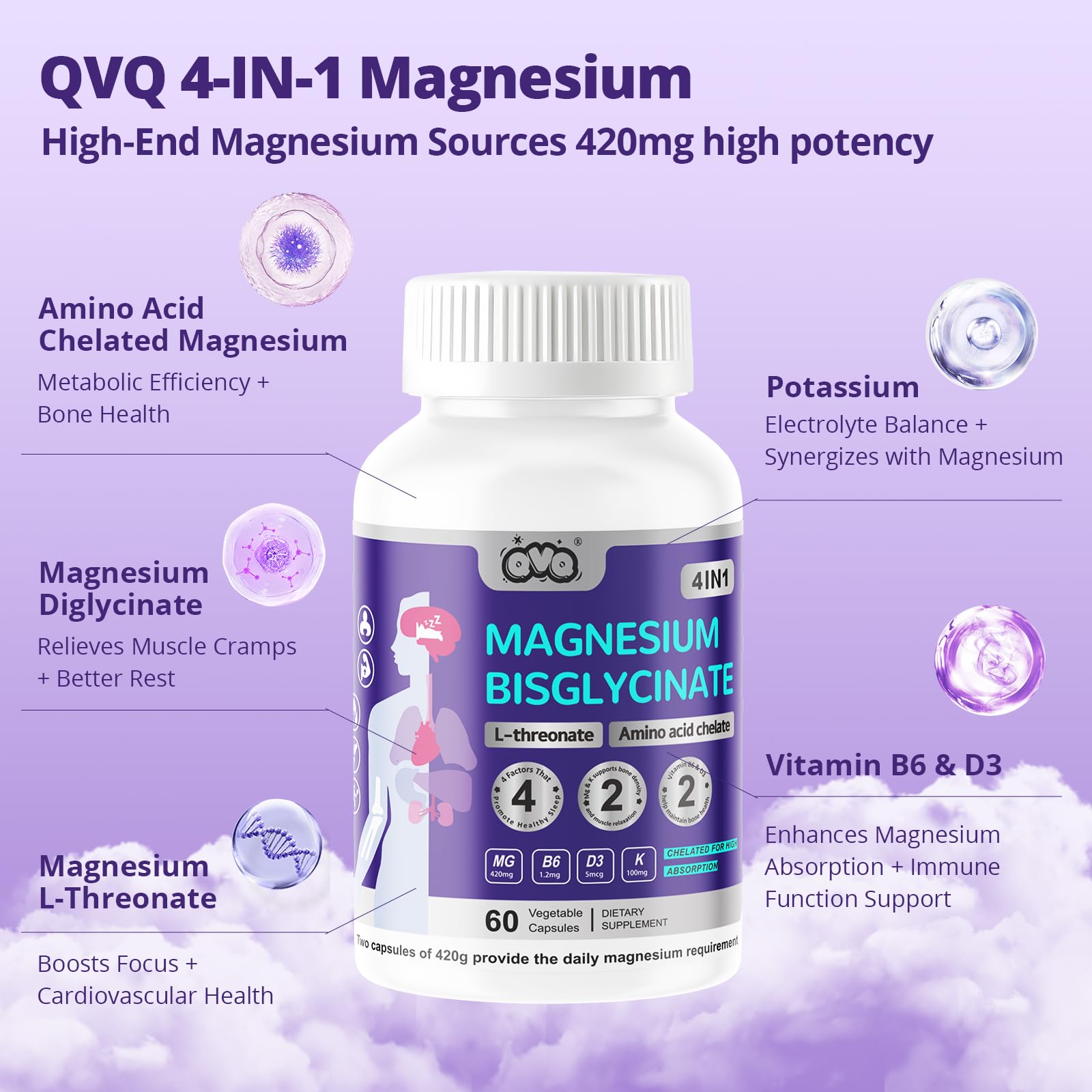 QVQ bottle pouring capsules for convenient use