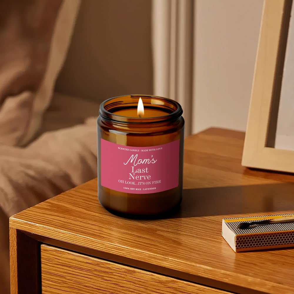 QWZify mom gift packaging with candle set, ready for gifting.