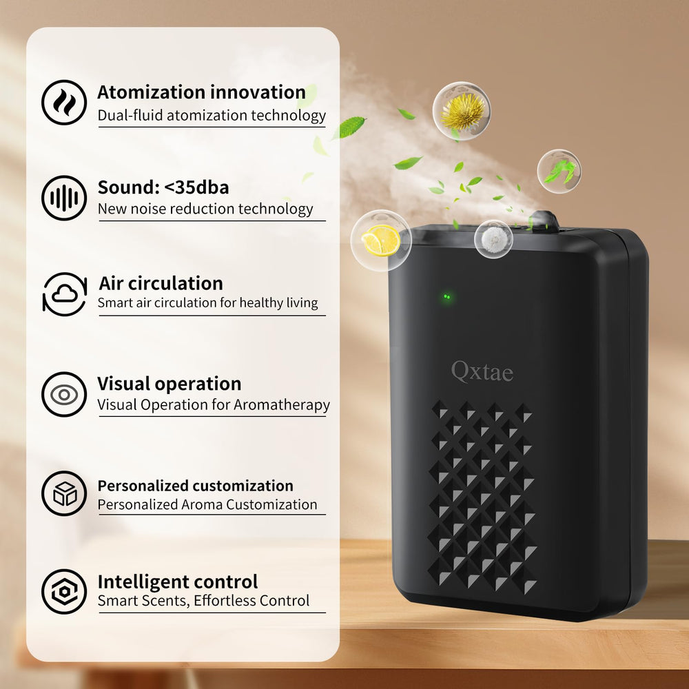 Qxtae indicator light shows status during setup and operation.