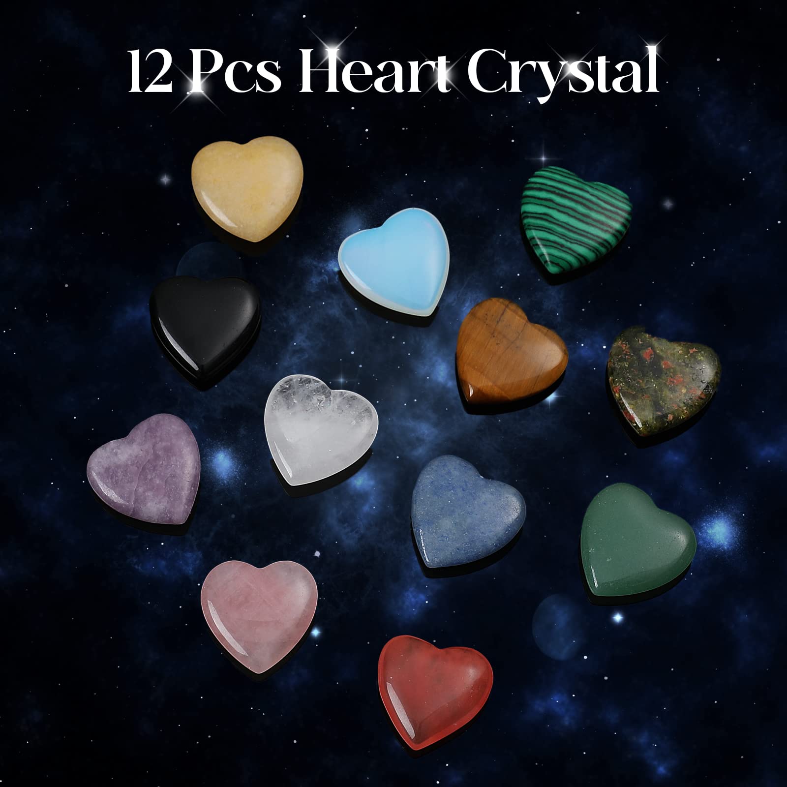 QYDCX heart crystal malachite sparks motivation for creative projects.